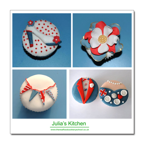 Jubilee Inspired cupcakes