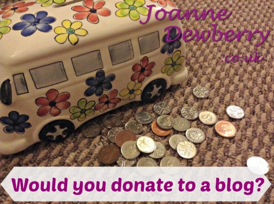 would you donate to a blog