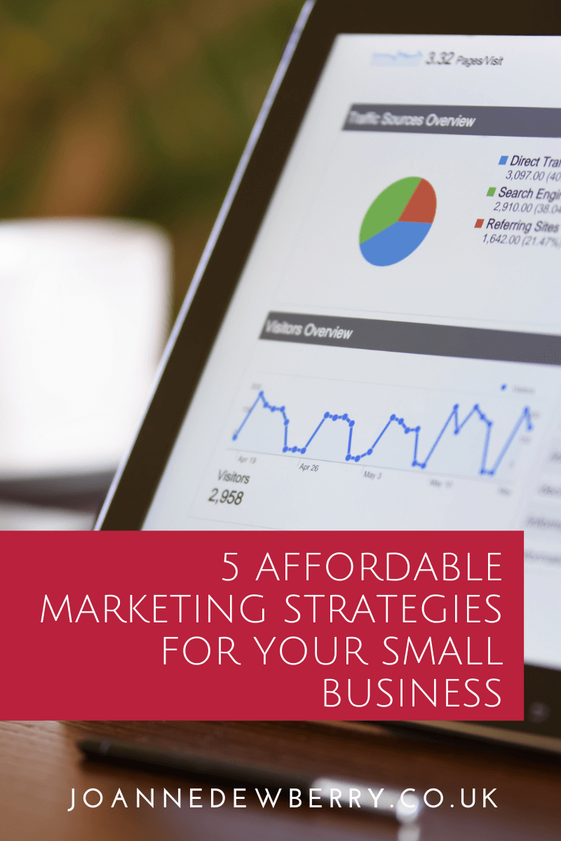 5 Affordable Marketing Strategies For Your Small Business: