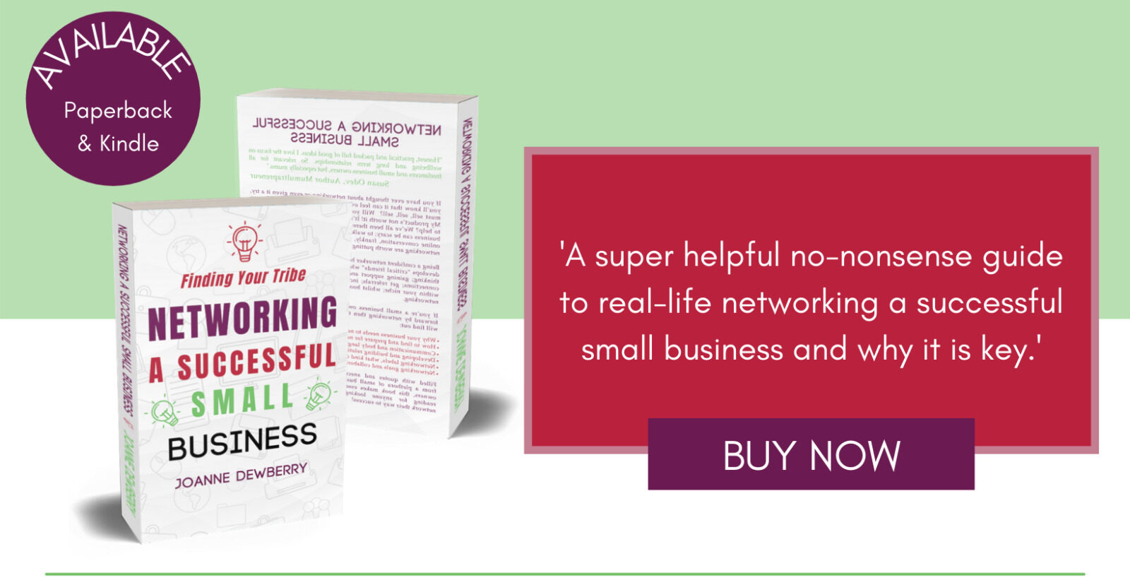 Networking A Successful Small Business Banner