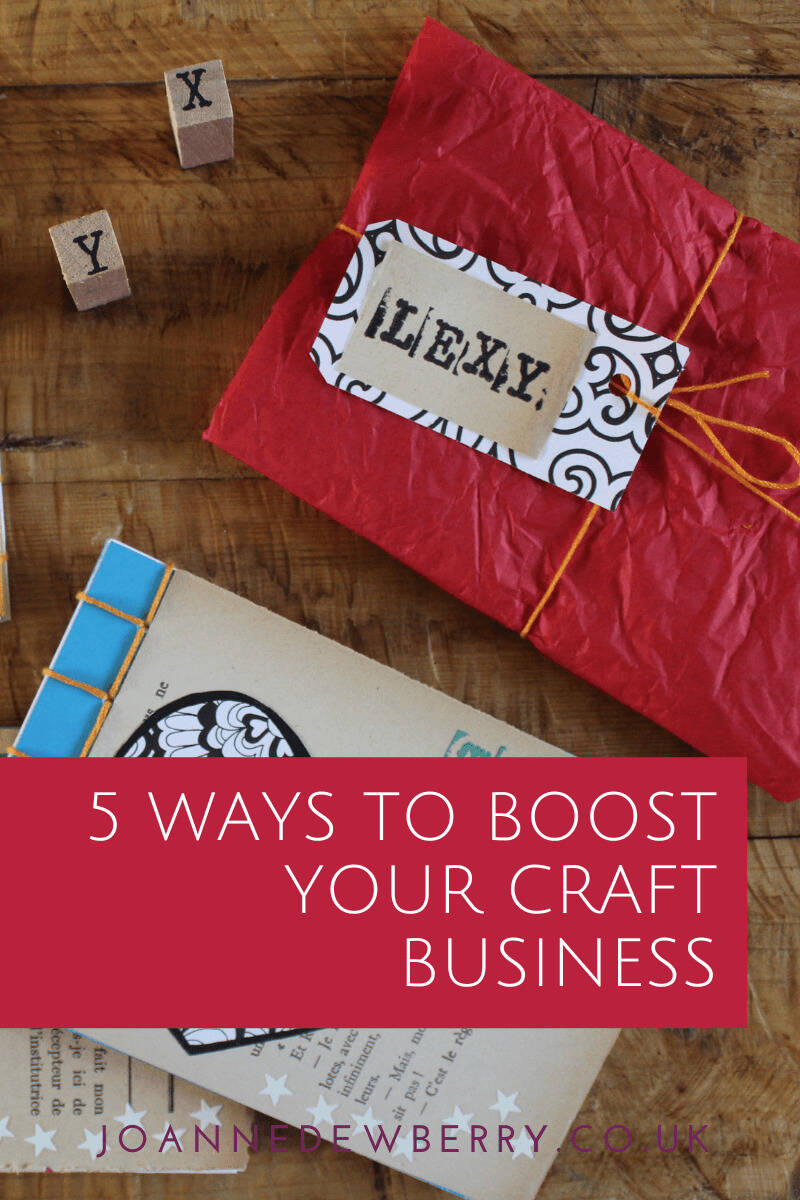 5 Ways to Boost Your Craft Business