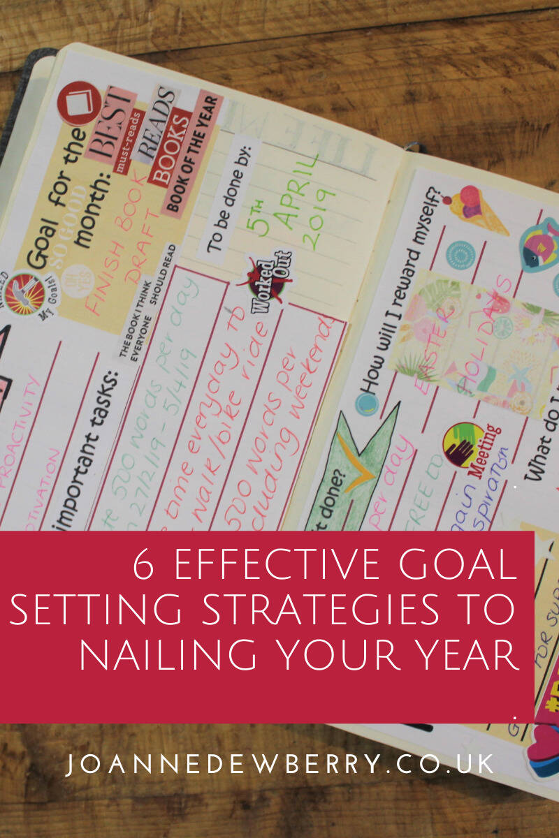 6 Effective Goal Setting Strategies To Nailing Your Year