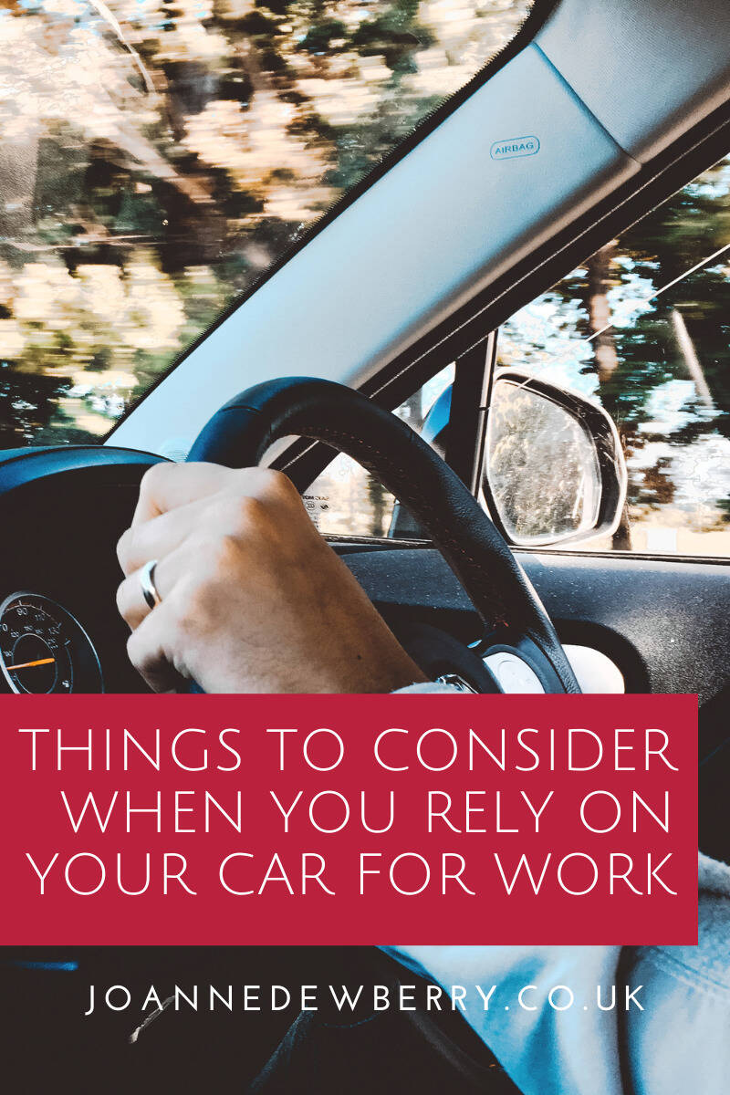 Things To Consider When You Rely On Your Car For Work