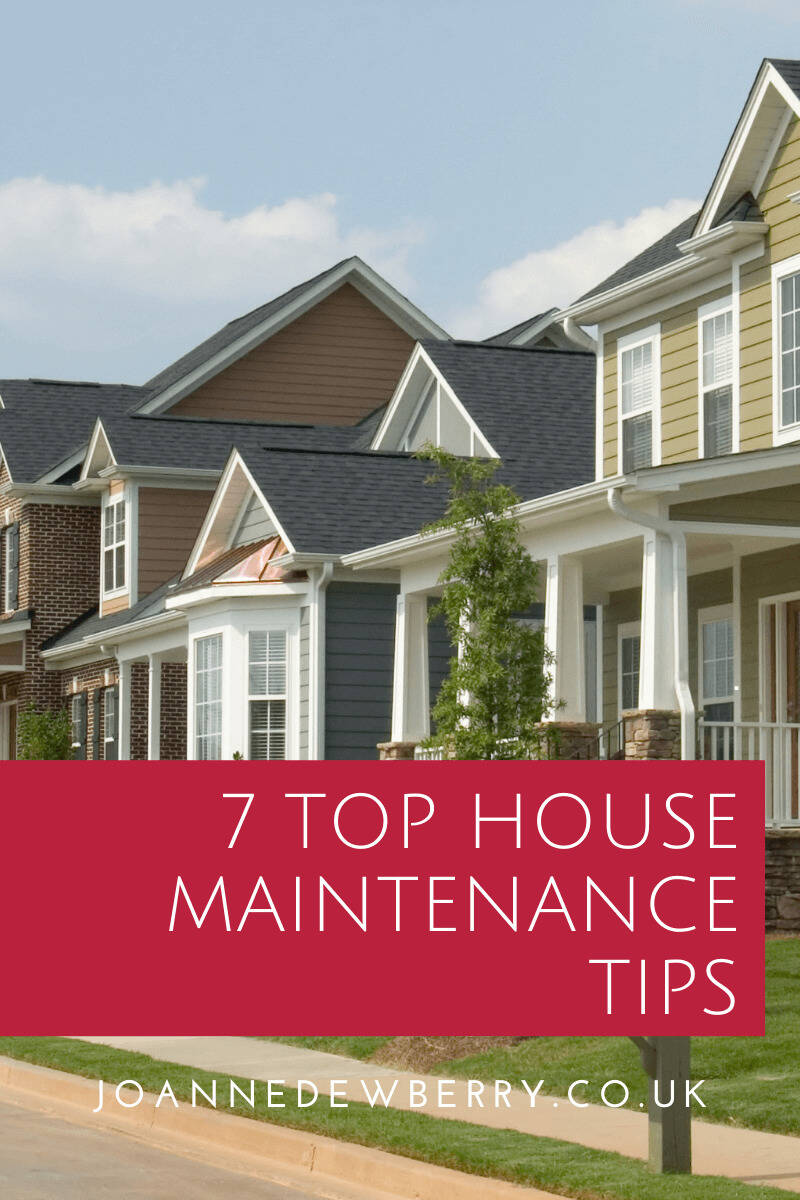 7 Top House Maintenance Tips