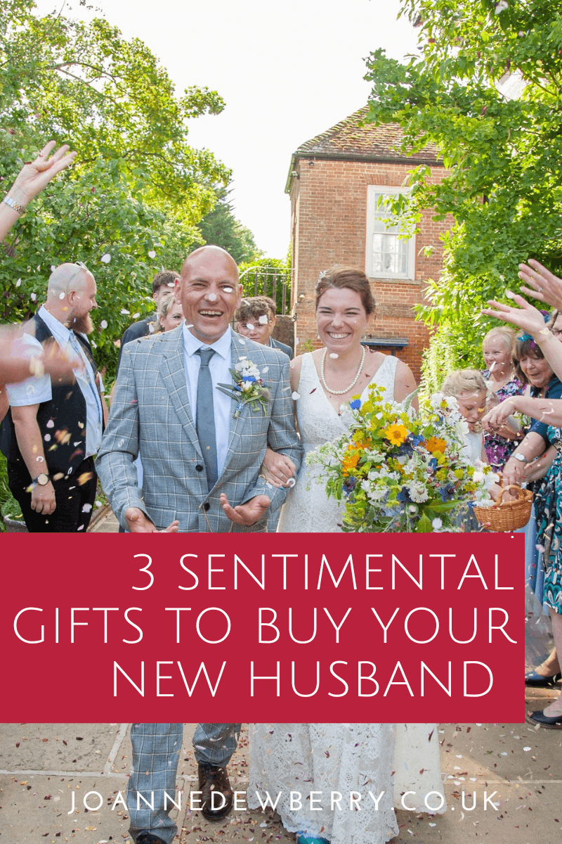 3 Sentimental Gifts To Buy Your New Husband