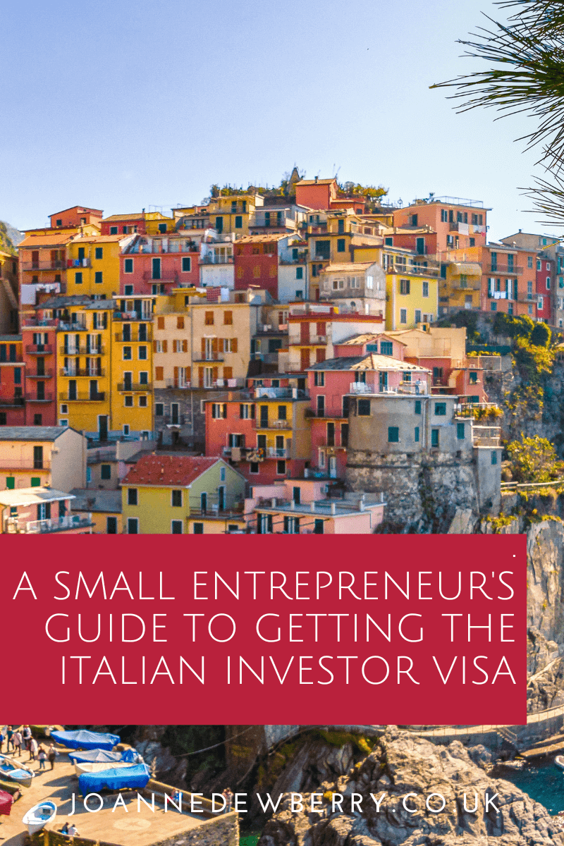 A Small Entrepreneur's Guide To Getting The Italian Investor Visa
