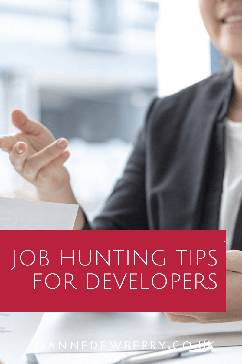 Job Hunting Tips for Developers 