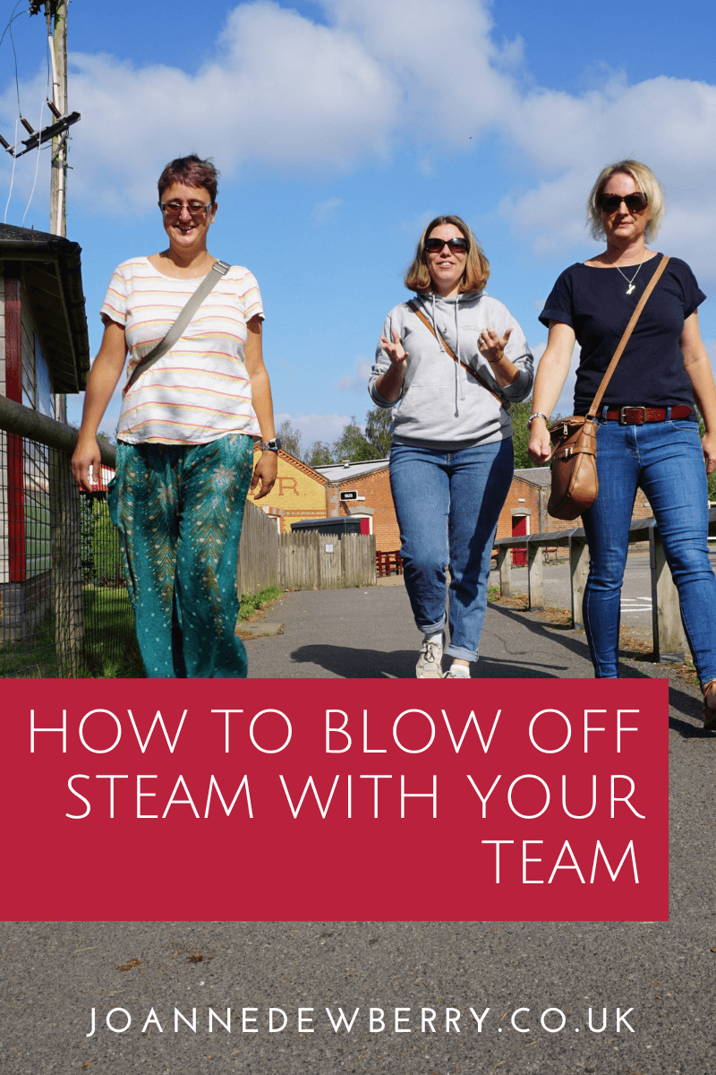 How to Blow Off Steam with Your Team 
