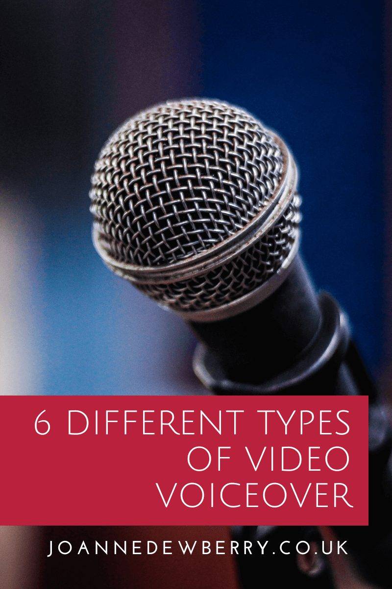Different Types of Video Voiceover