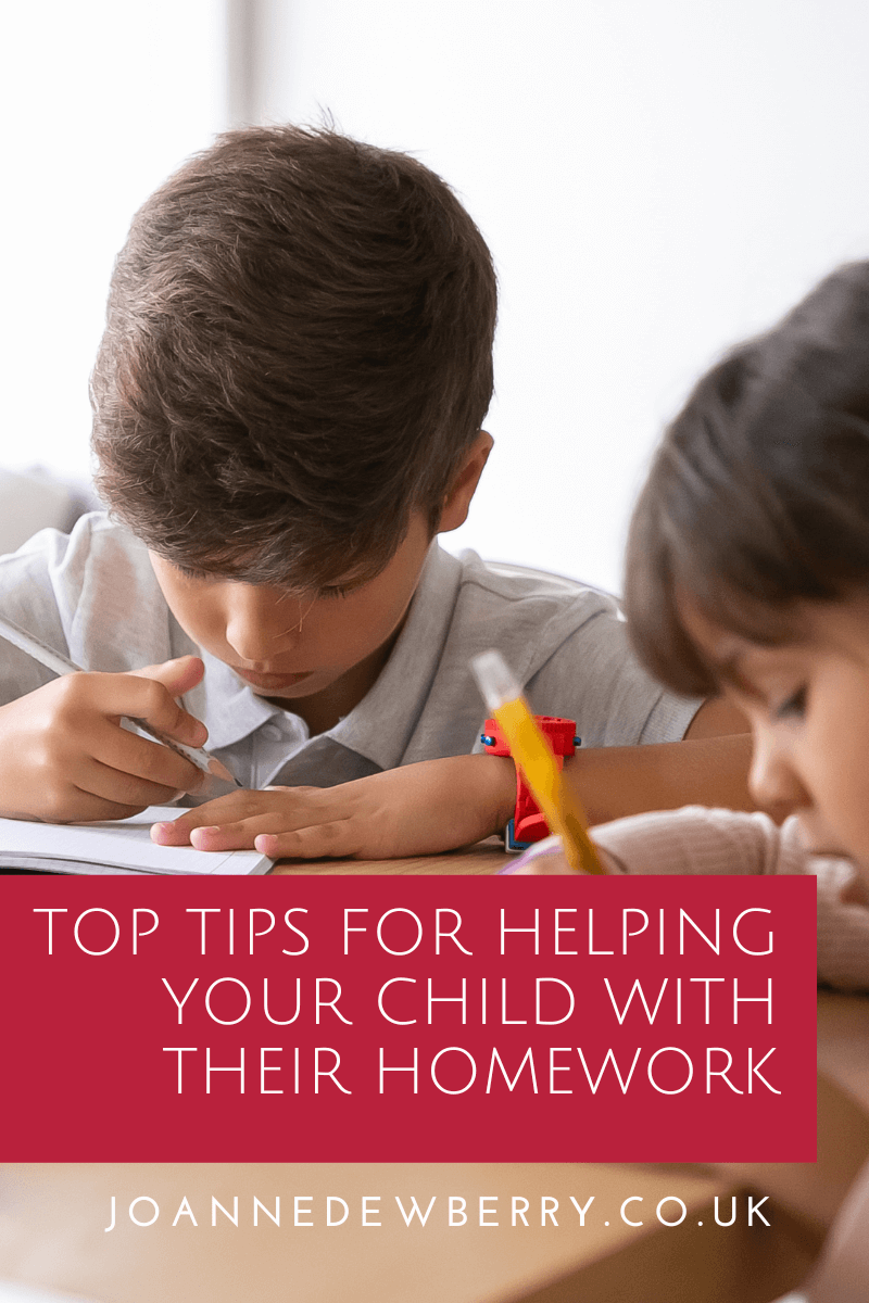 Top Tips for Helping Your Child with their Homework
