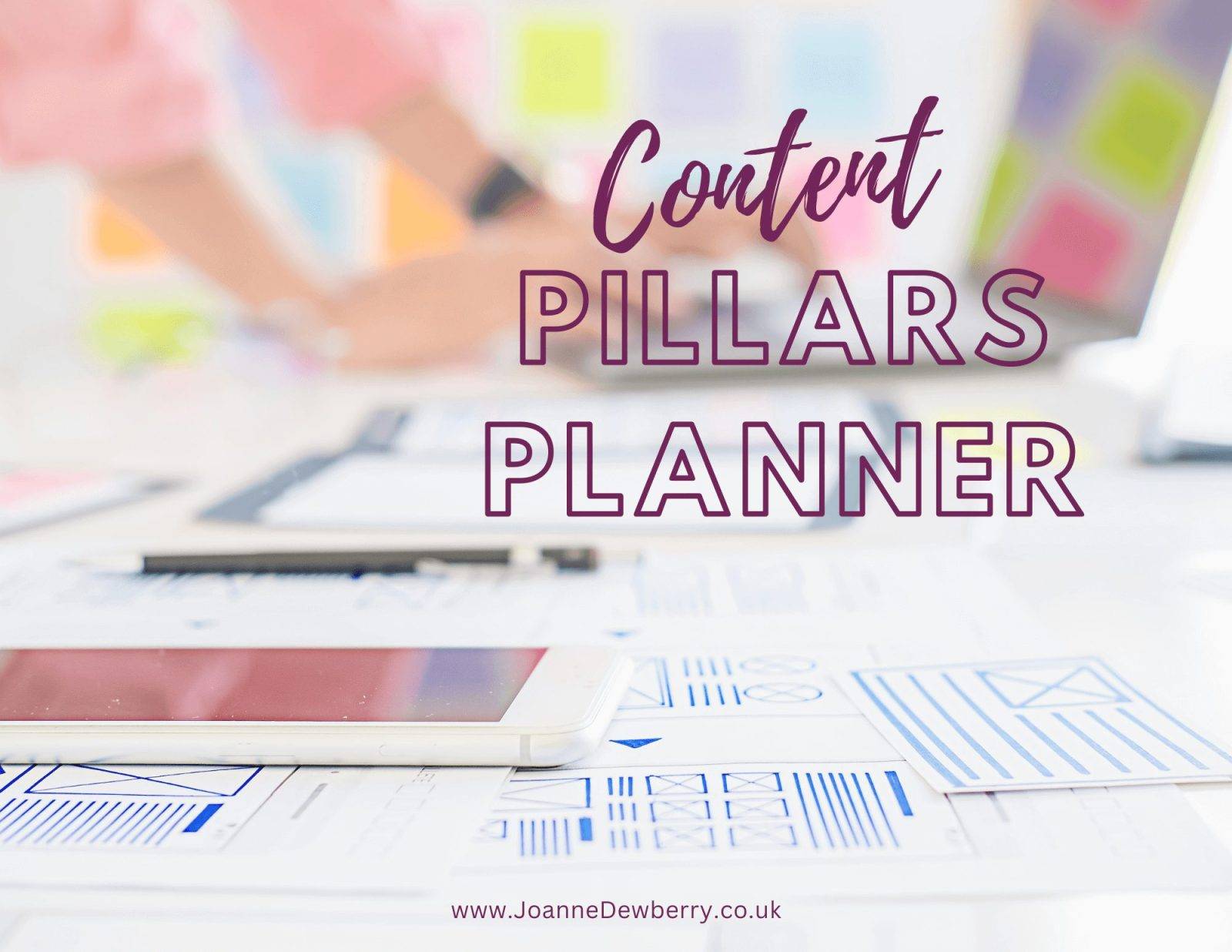 Content Pillars Worksheet Title Card